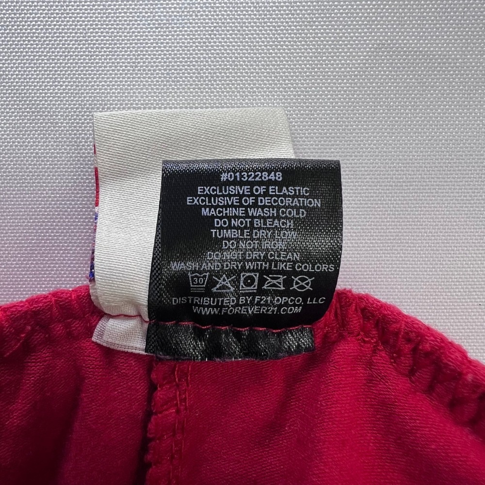 NFL Ultra Game Kansas City Chiefs Skort Large Red White Snap Side Mini Skirt - Picture 5 of 10